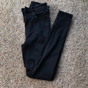 Plain black jeans!